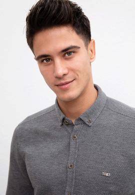 Erkek Gri Gömlek - 50210420025