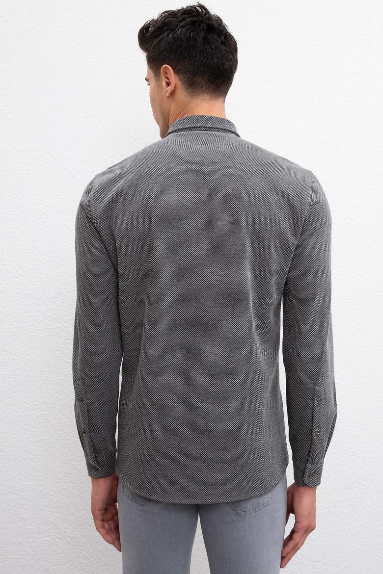 Erkek Gri Gömlek - 50210420025