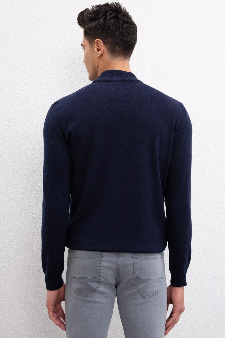 Erkek Lacivert Kazak - 50207701016