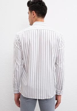 Erkek Yeşil Gömlek Uzunkol - 50208280009