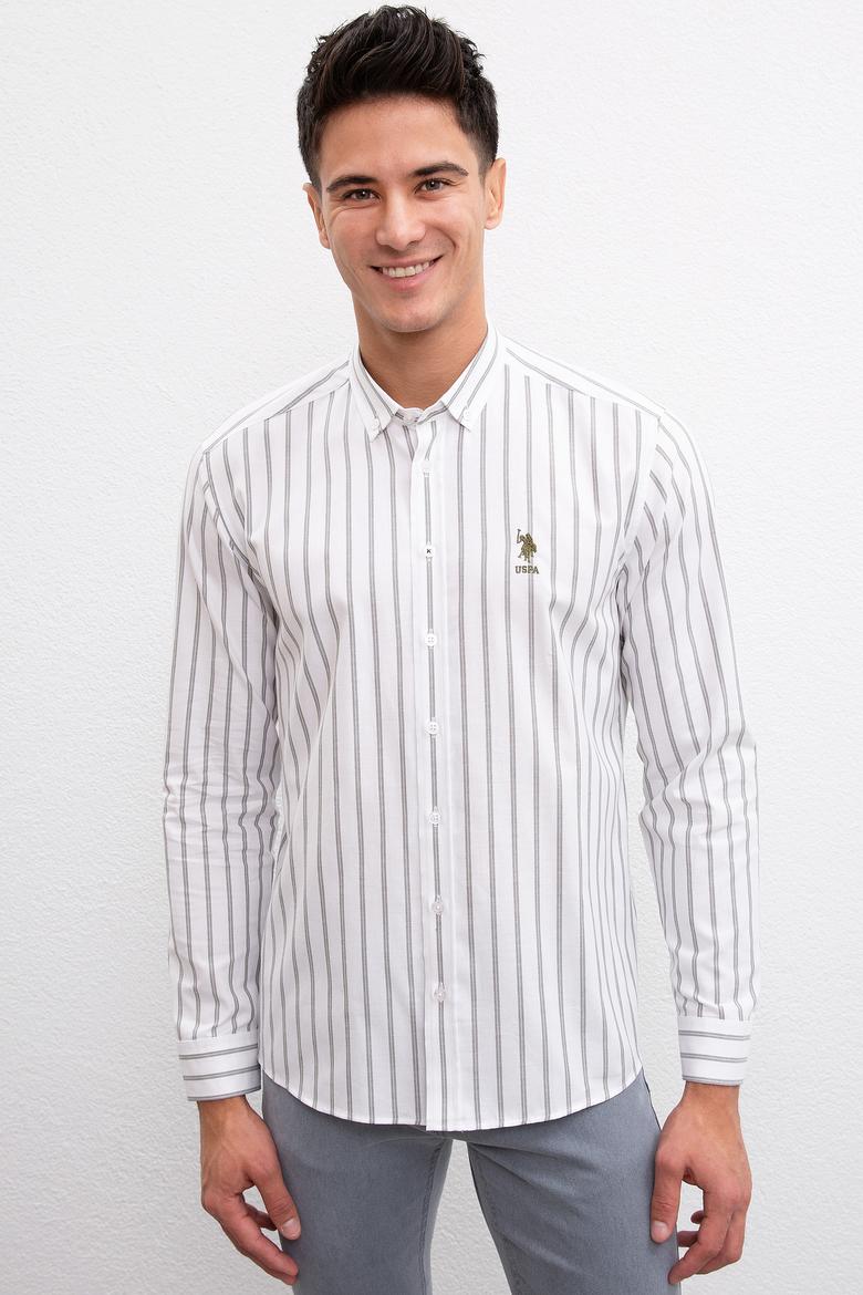 Erkek Yeşil Gömlek Uzunkol