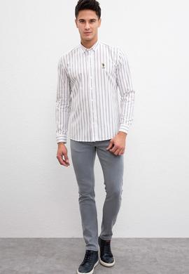 Erkek Yeşil Gömlek Uzunkol - 50208280009