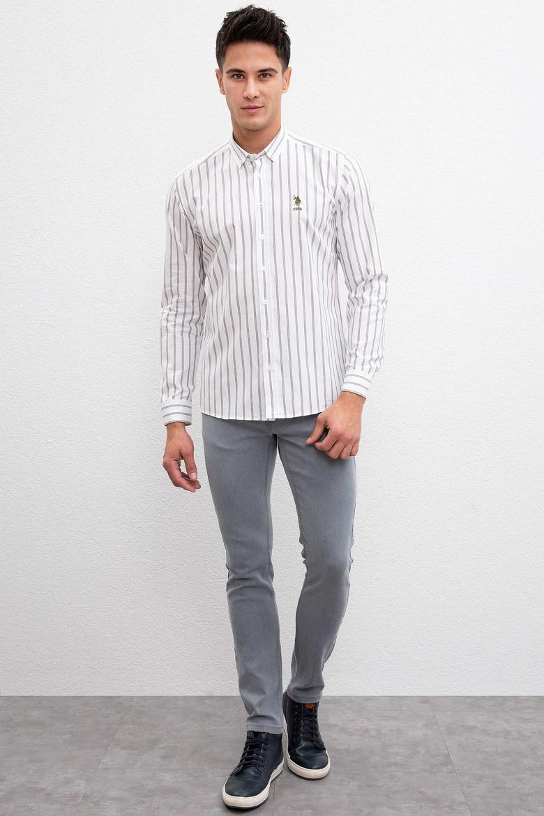 Erkek Yeşil Gömlek Uzunkol - 50208280009