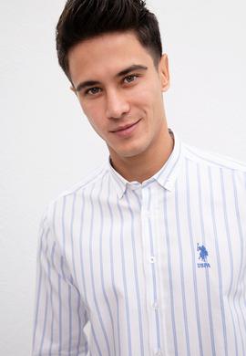 Erkek Mavi Gömlek Uzunkol - 50208280017