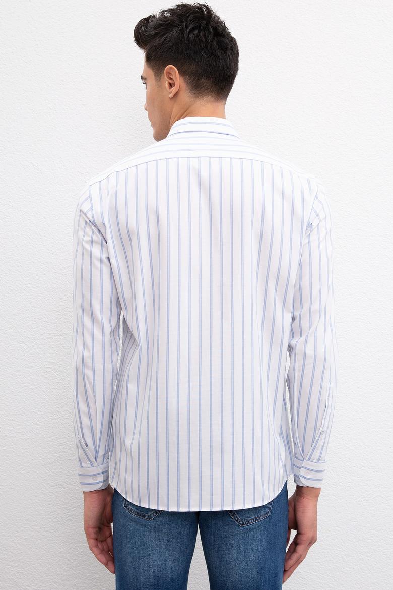 Erkek Mavi Gömlek Uzunkol - 50208280017