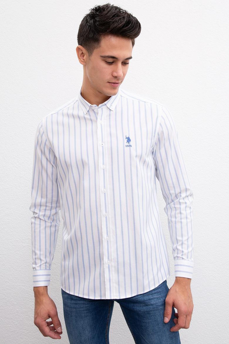 Erkek Mavi Gömlek Uzunkol - 50208280017