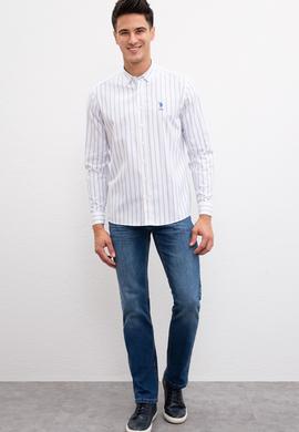 Erkek Mavi Gömlek Uzunkol - 50208280017