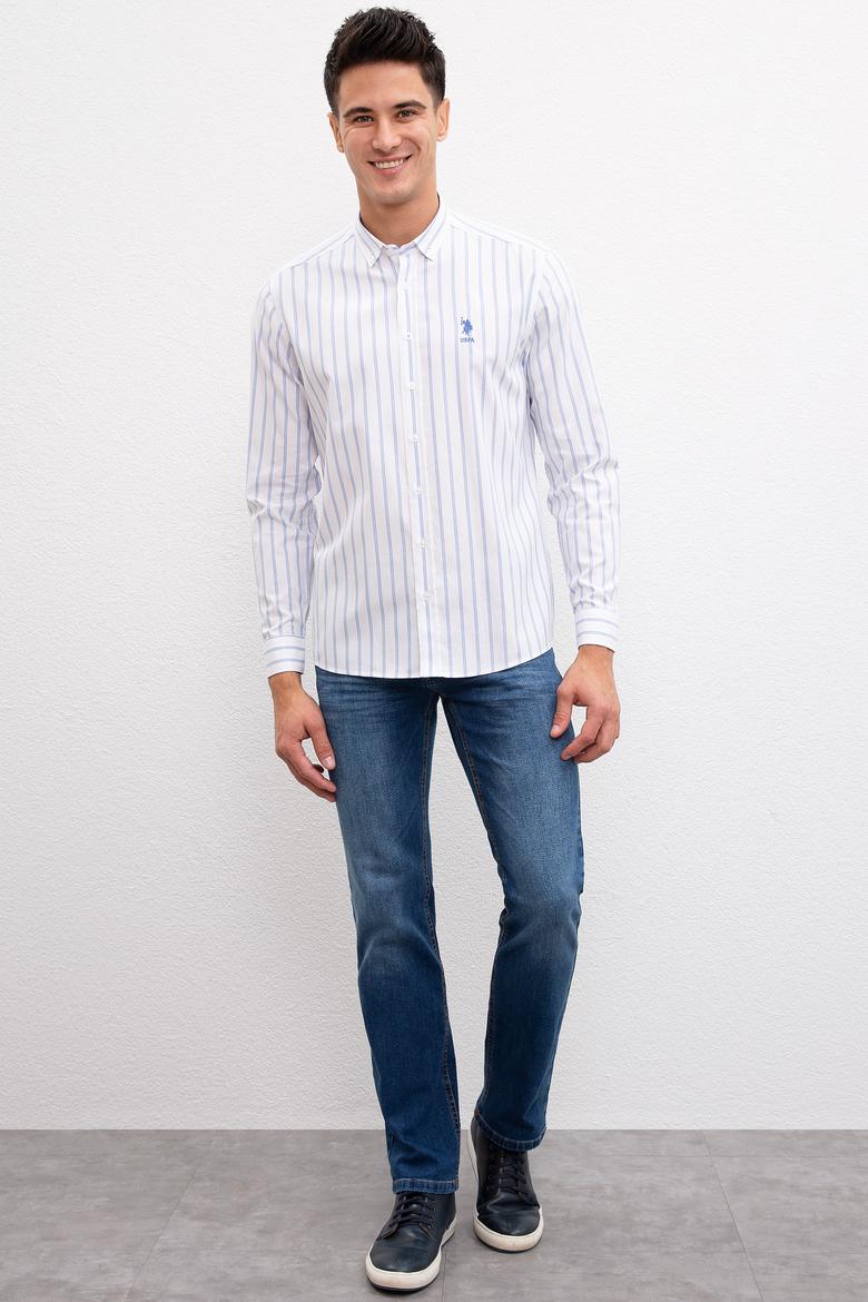 Erkek Mavi Gömlek Uzunkol - 50208280017