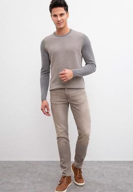 Erkek Gri Melanj Kazak - 50207697014