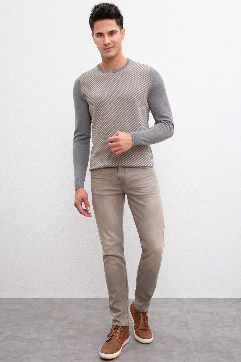 Erkek Gri Melanj Kazak - 50207697014