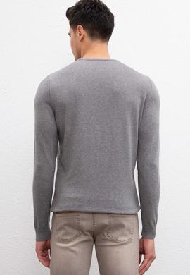 Erkek Gri Melanj Kazak - 50207697014