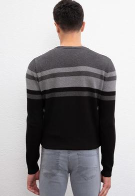 Erkek Siyah Kazak - 50207706025