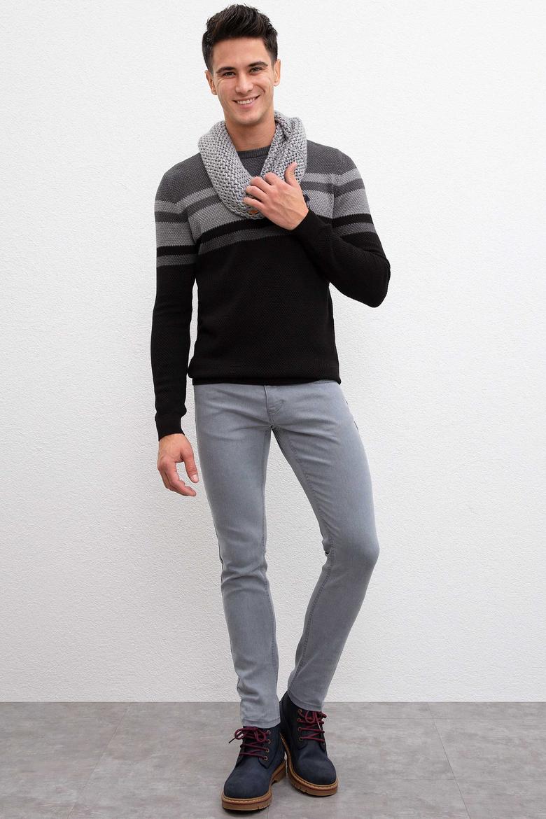 Erkek Siyah Kazak - 50207706025