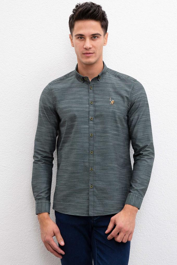 Erkek Yeşil Gömlek