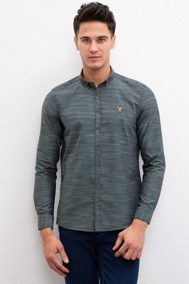 Erkek Yeşil Gömlek