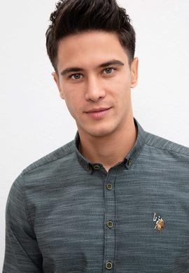 Erkek Yeşil Gömlek - 50207870014