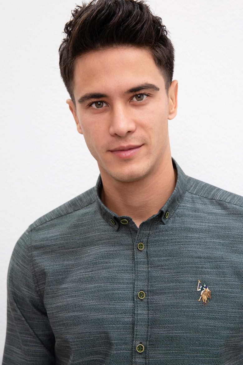 Erkek Yeşil Gömlek - 50207870014