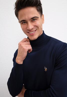 Erkek Lacivert Basic Kazak - 50206744008