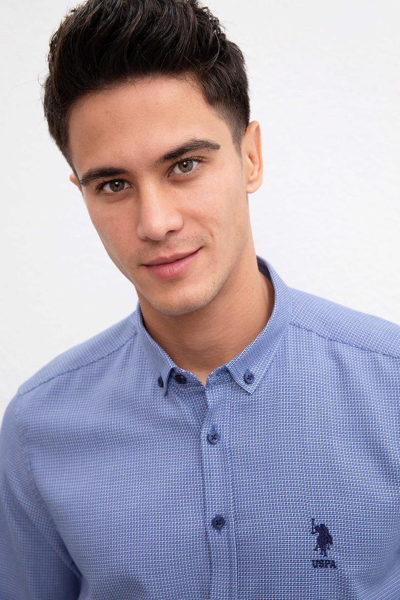 Erkek Lacivert Gömlek