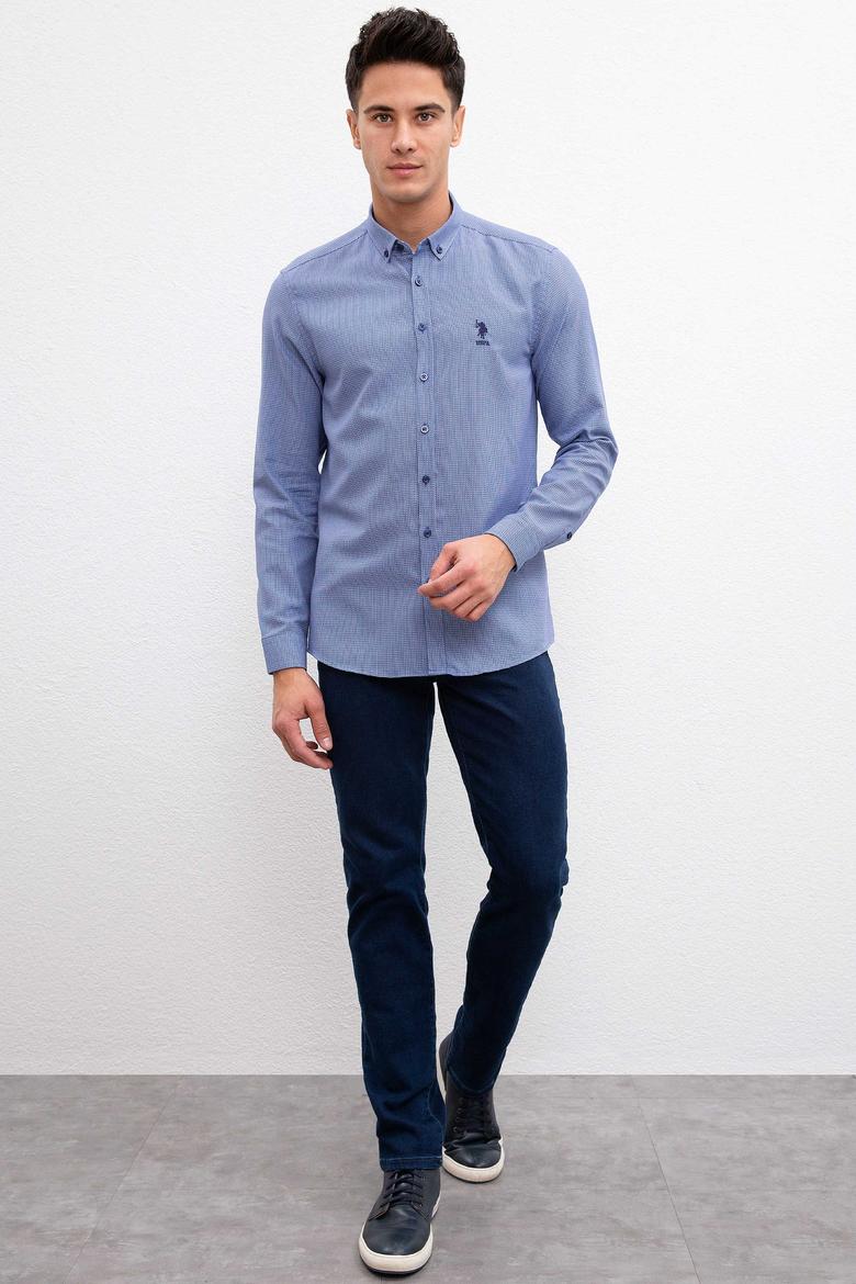 Erkek Lacivert Gömlek - 50208739001