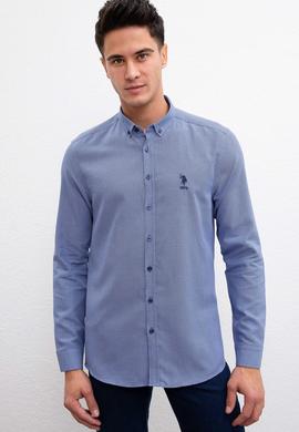 Erkek Lacivert Gömlek - 50208739001