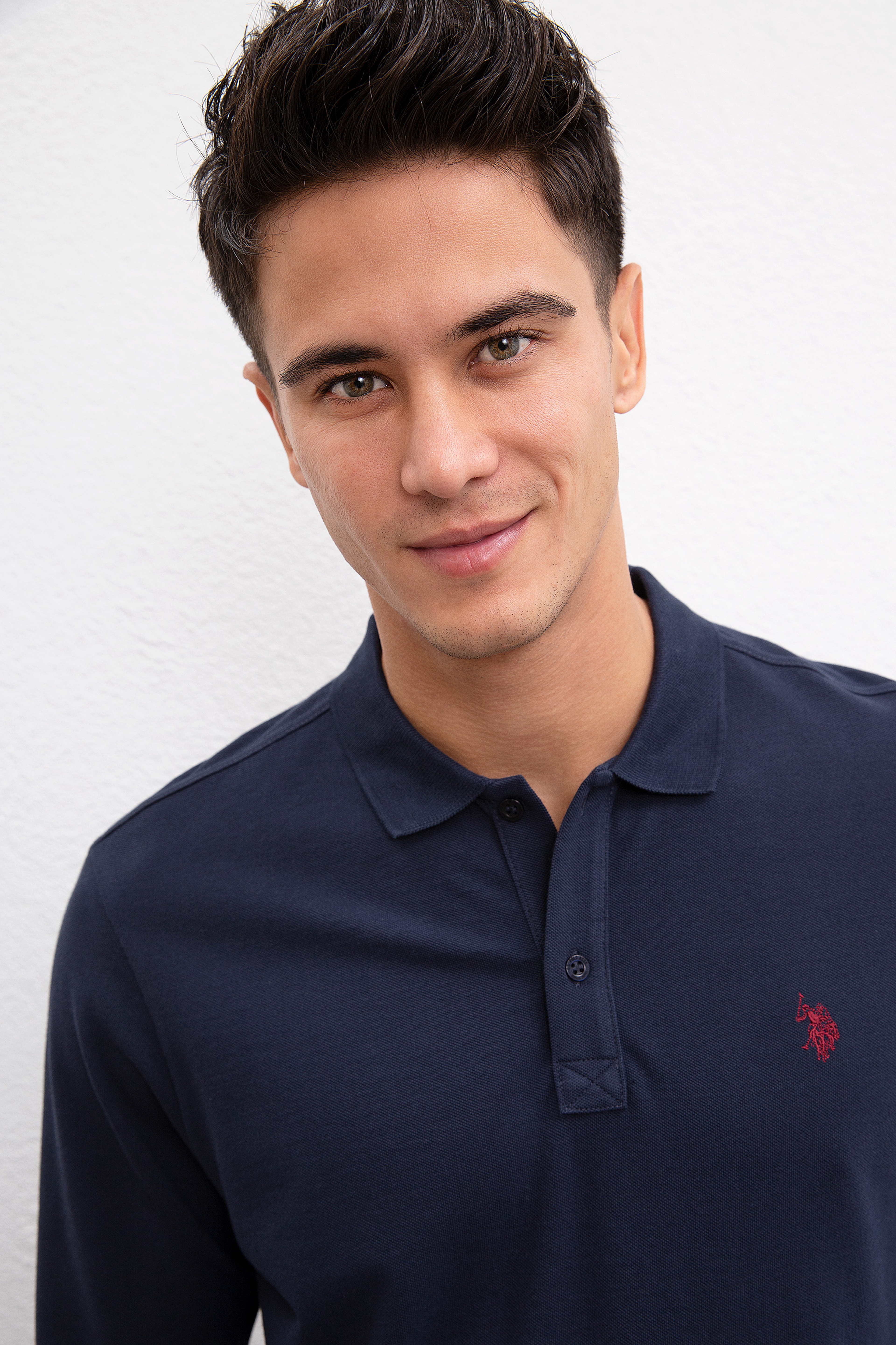 Erkek Lacivert Basic Sweatshirt - Image 1