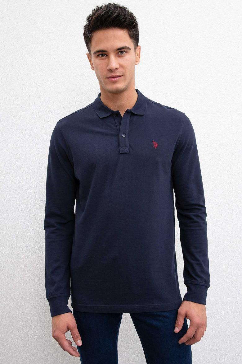 Erkek Lacivert Basic Sweatshirt - 50209199026