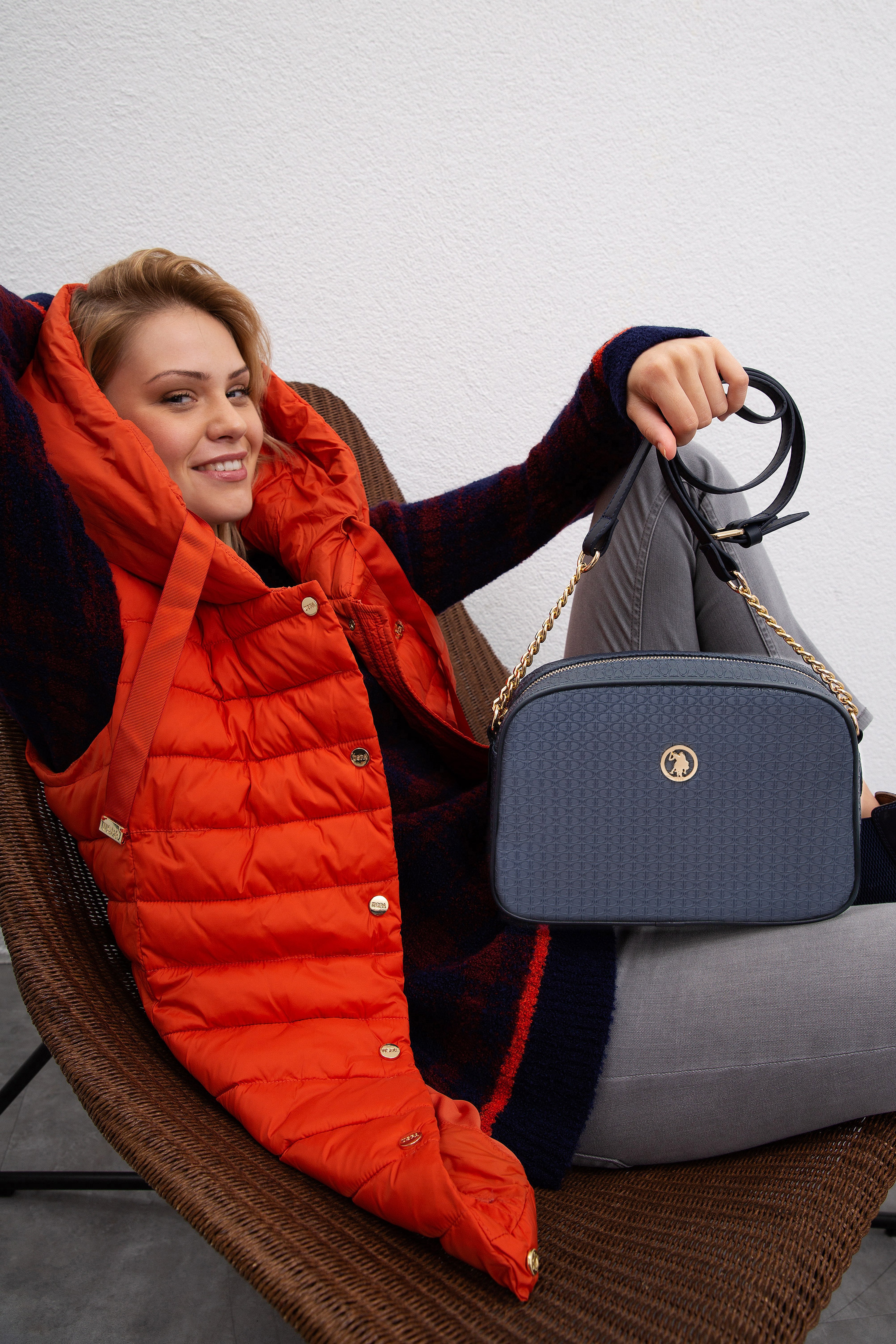Kadın Lacivert Çanta - Image 1