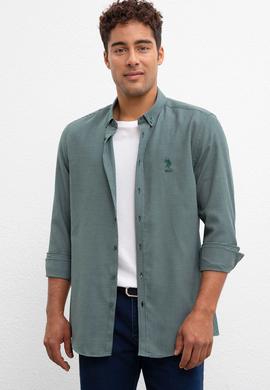 Erkek Yeşil Gömlek - 50208739024