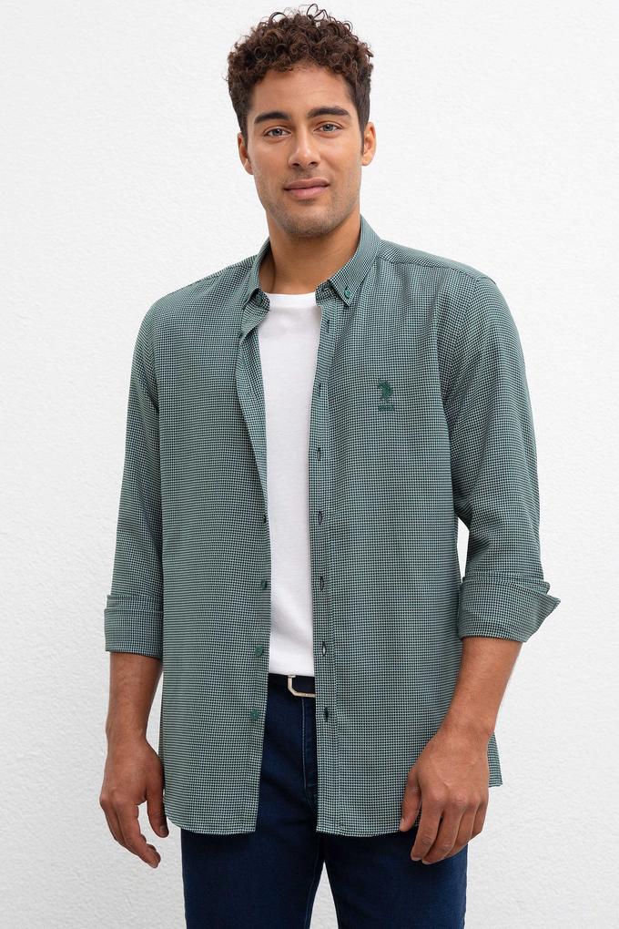 Erkek Yeşil Gömlek