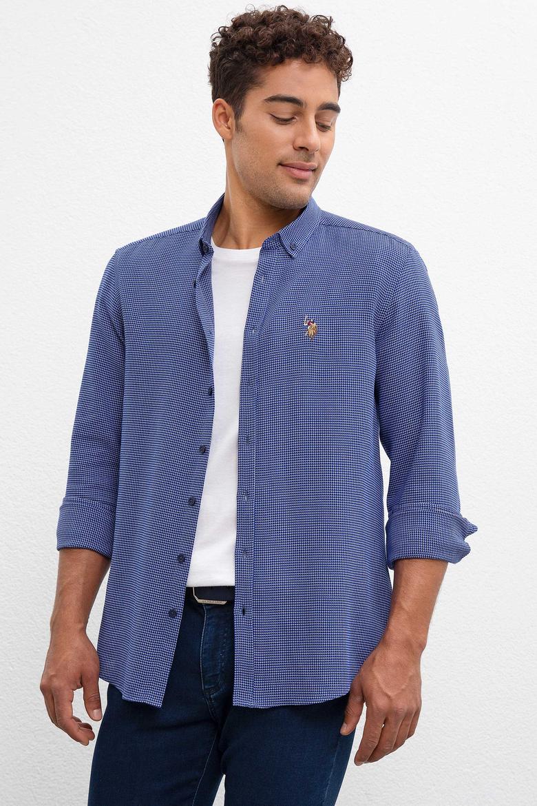 Erkek Lacivert Gömlek - 50208723004