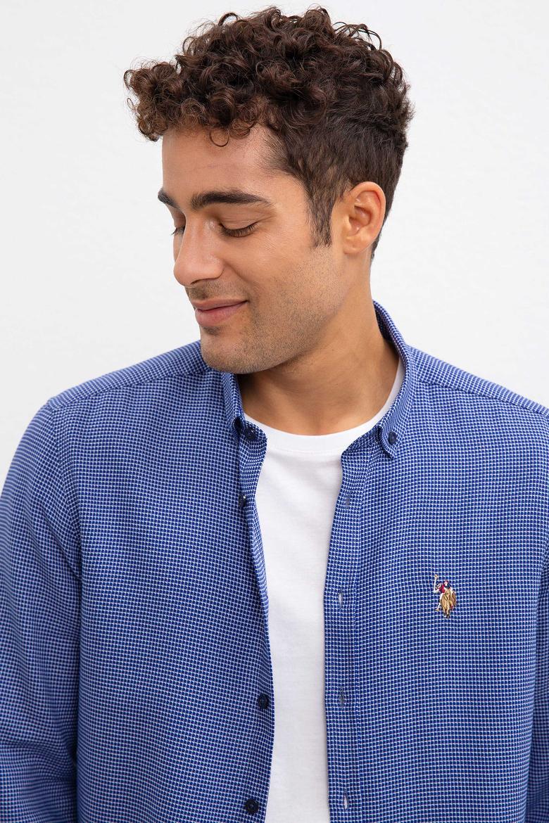 Erkek Lacivert Gömlek