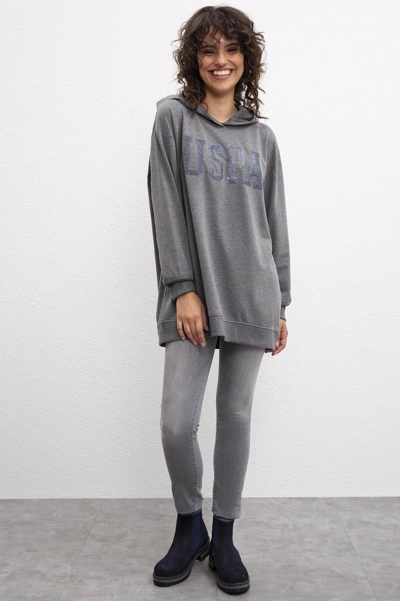 Kadın Gri Sweatshirt - 50215057004