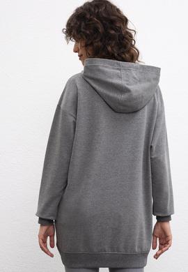 Kadın Gri Sweatshirt - 50215057004