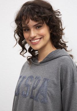 Kadın Gri Sweatshirt - 50215057004