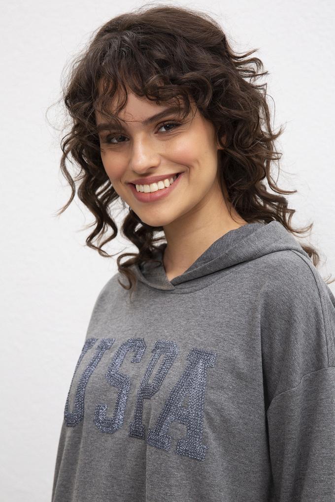 Kadın Gri Sweatshirt