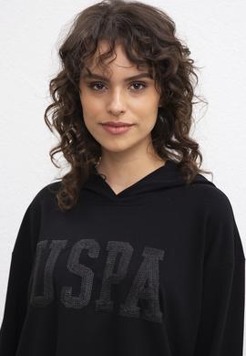 Kadın Siyah Sweatshirt - 50215057021