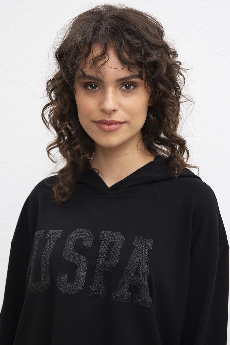 Kadın Siyah Sweatshirt - 50215057021