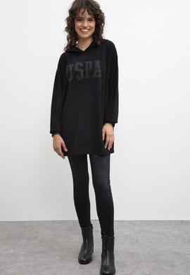 Kadın Siyah Sweatshirt - 50215057021