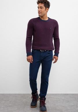 Erkek Lacivert Kazak - 50207664047