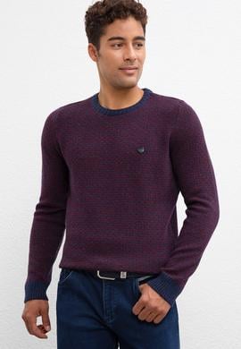 Erkek Lacivert Kazak - 50207664047