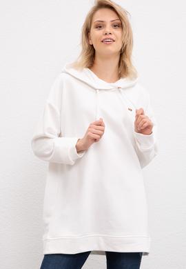 Kadın Beyaz Sweatshirt - 50210045012