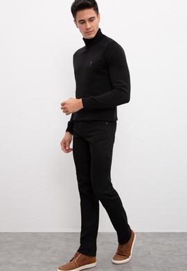 Erkek Siyah Denim Pantolon - 50216974015