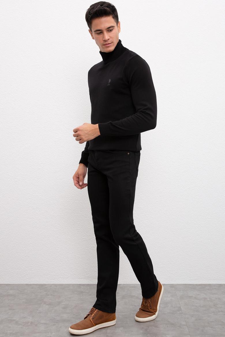 Erkek Siyah Denim Pantolon - 50216974015