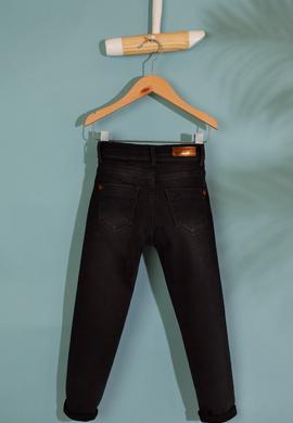 Kız Çocuk Gri Jean Pantolon - 50209136003