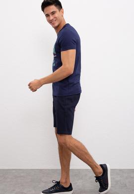 Erkek Lacivert Şort - 50220970030