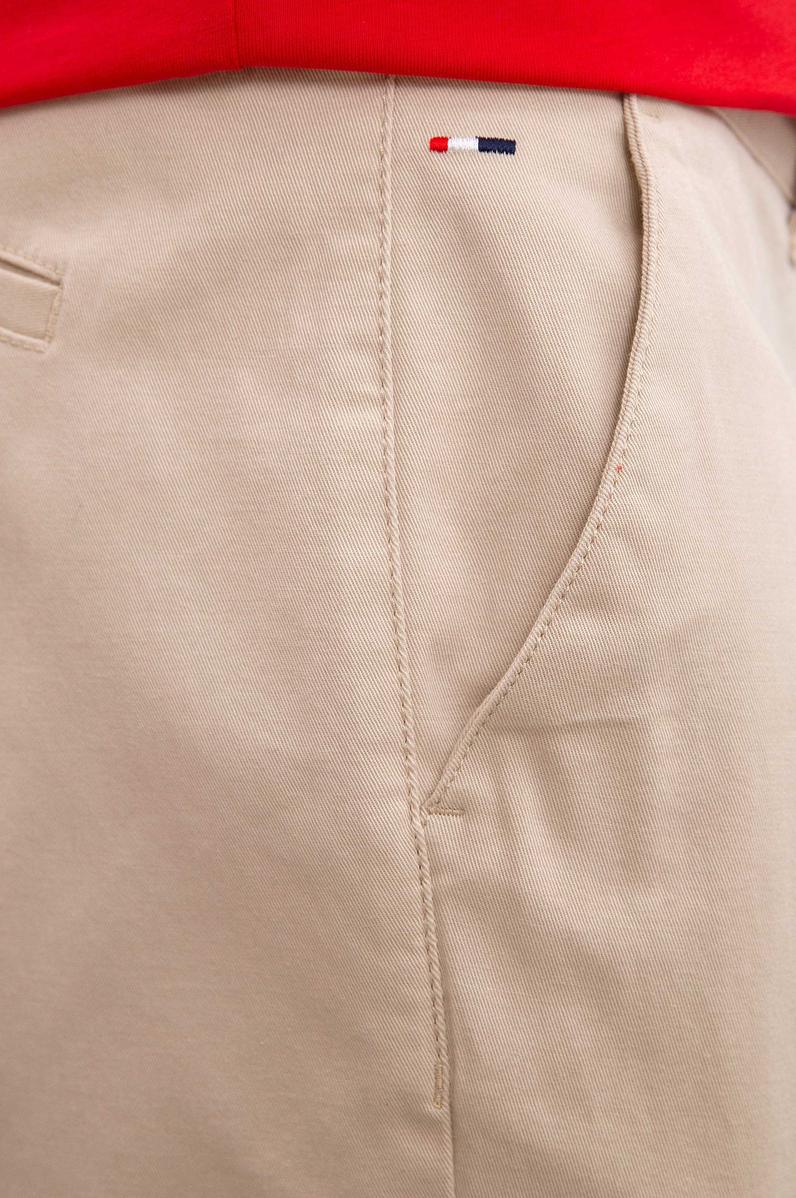 Erkek Bej Dokuma Şort