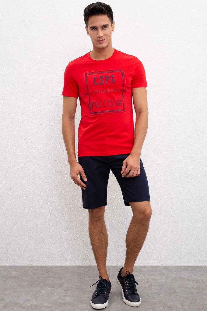 Erkek Lacivert Dokuma Şort