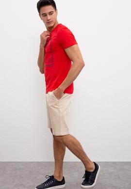 Erkek Bej Şort - 50220991006