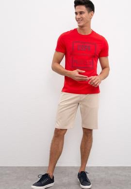 Erkek Bej Şort - 50220991006